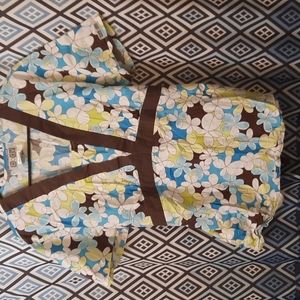 Womens Cherokee "body" xl scrub top